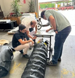 Volkan İtfaiye Exproof Duman Tahliye Fan Testi