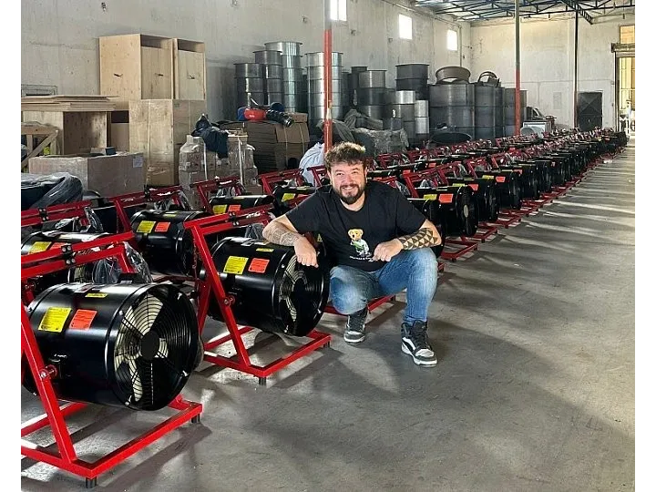 Mobil Seyyar Tip Exproof Fanlar