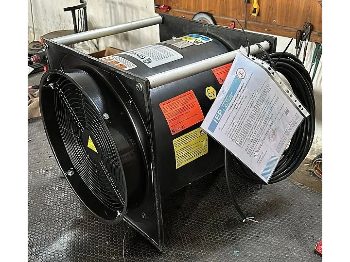 Mobil Seyyar Tip Exproof Fanlar