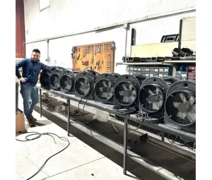 Plastik Gövdeli Mobil Exproof Fanlar